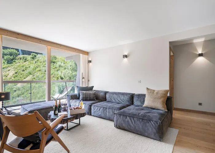 Moderne A Avec Acces Skis Aux Pieds, 6 Adultes Et 2 Enfants, Parking Inclus - Fr-1-562-82 * 谷雪维尔